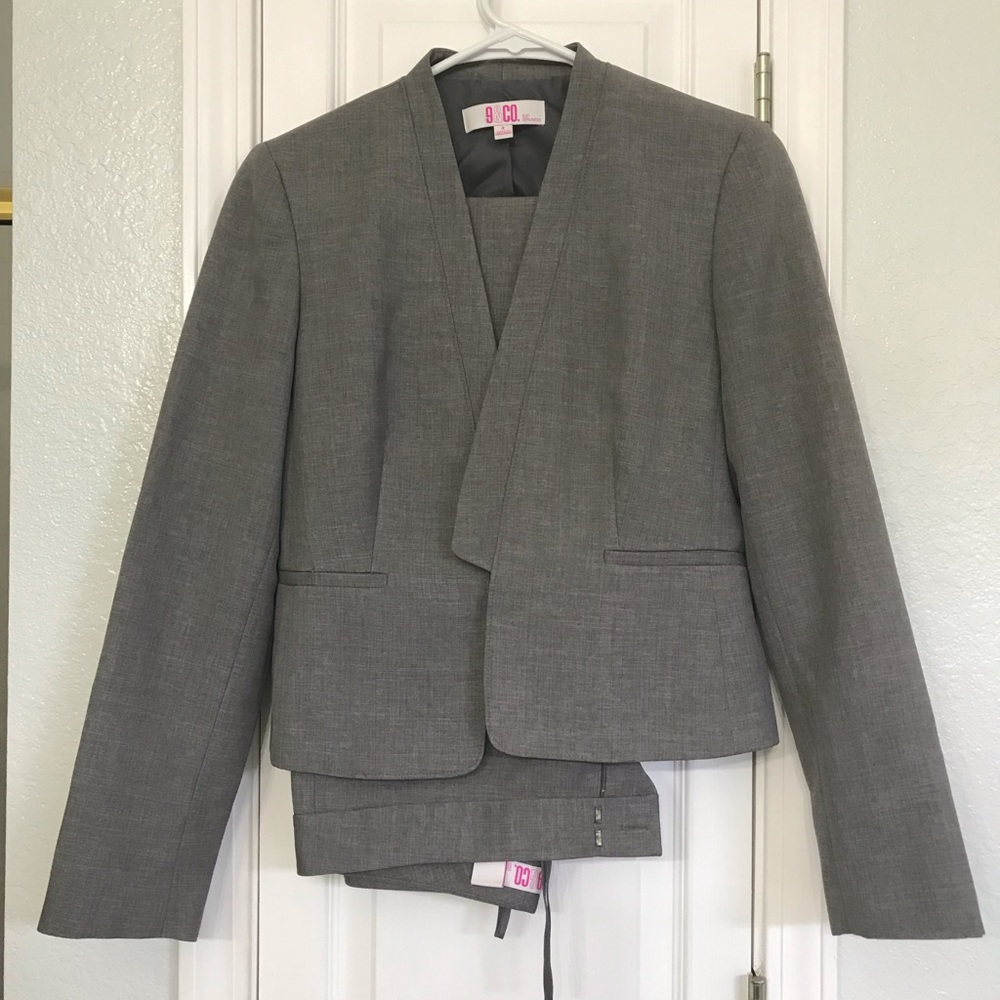 Woman’s Grey Suit